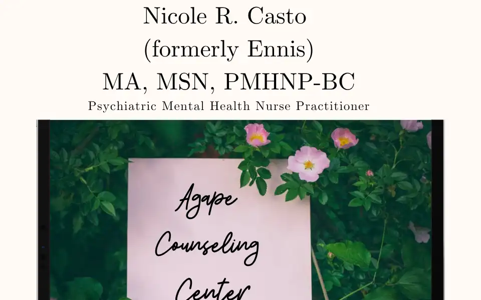 Screenshot of agape-counseling-center.com