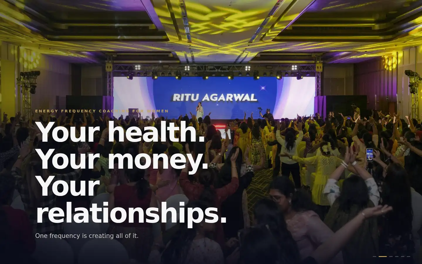 Screenshot of agarwalritu.com