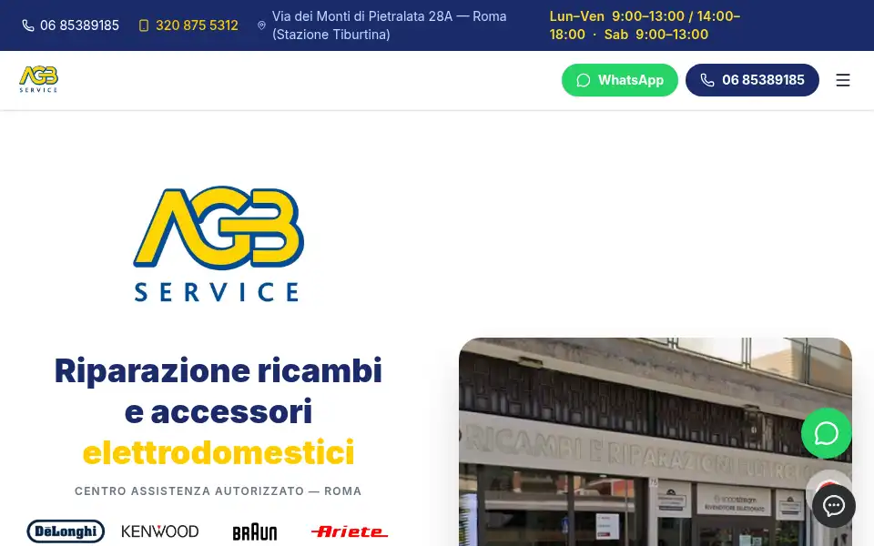 Screenshot of agb-service.it