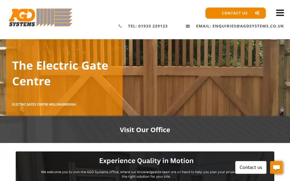 Screenshot of agdsystems.co.uk