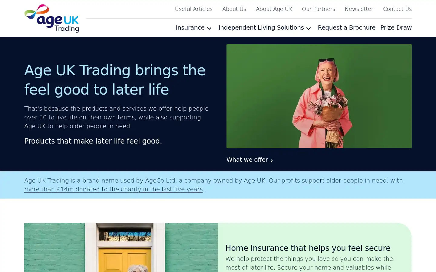 Screenshot of ageco.co.uk