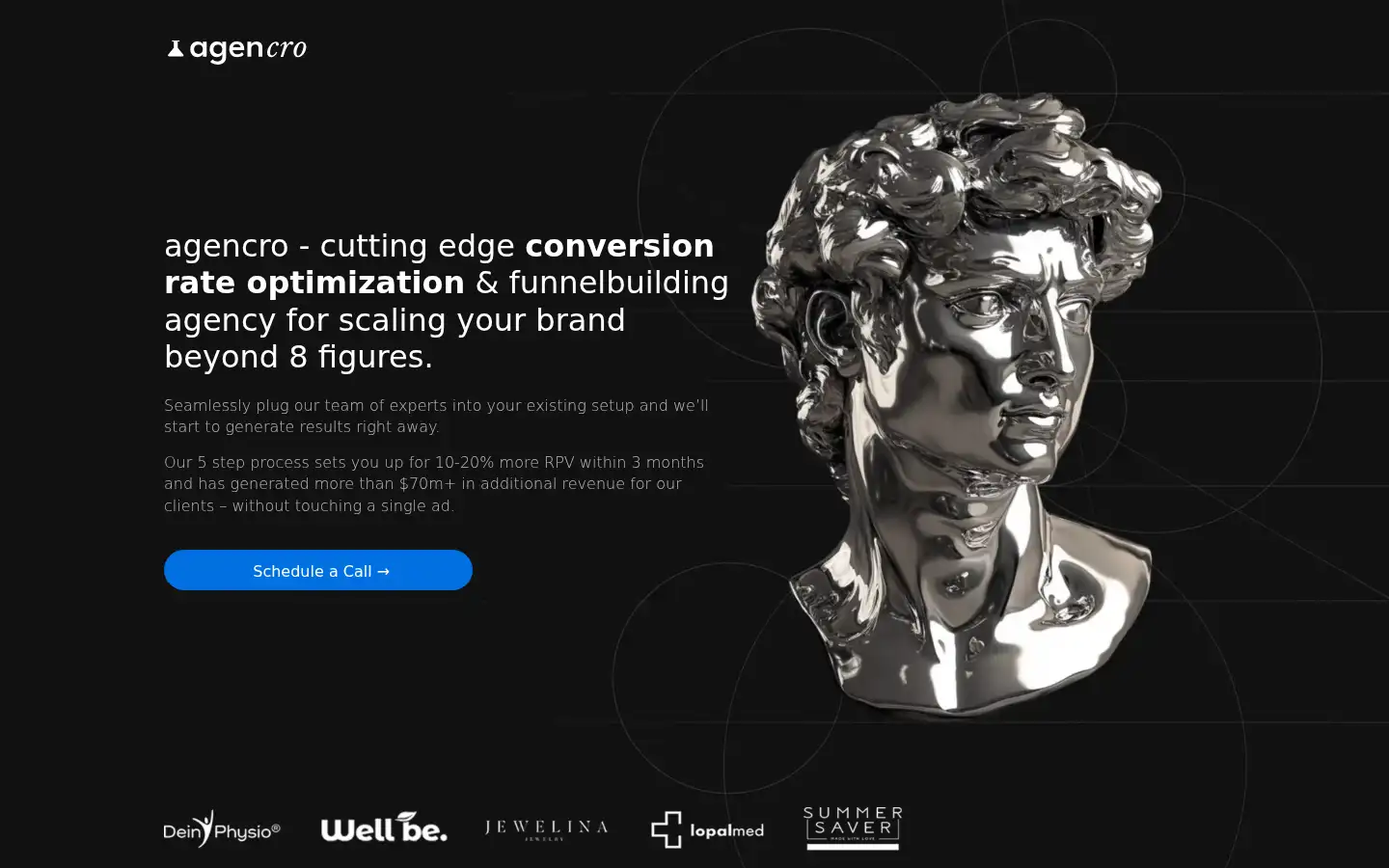 Screenshot of agencro.com