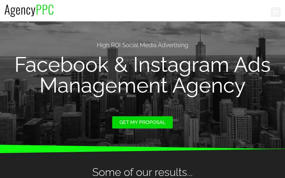 Screenshot of agencyppc.com