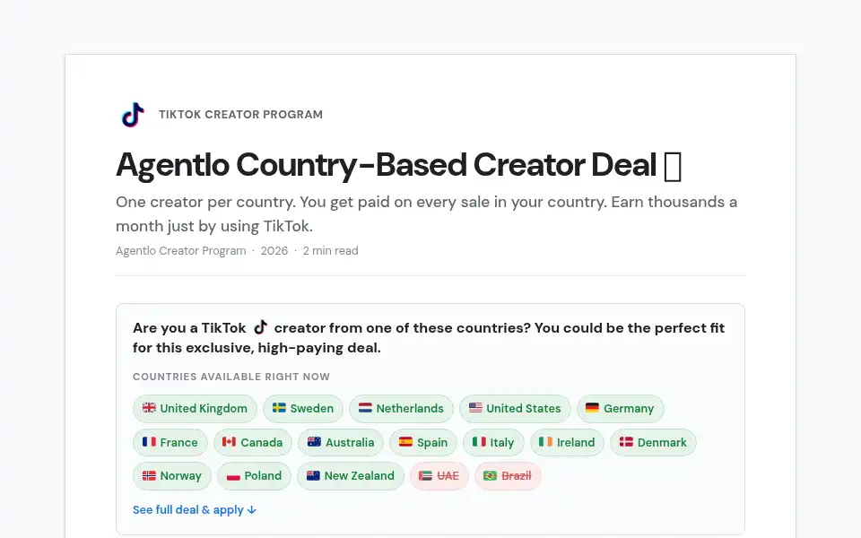Screenshot of agentlo.co