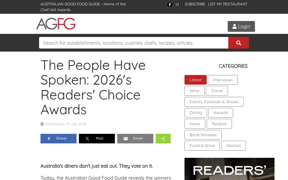 Screenshot of agfg.com.au