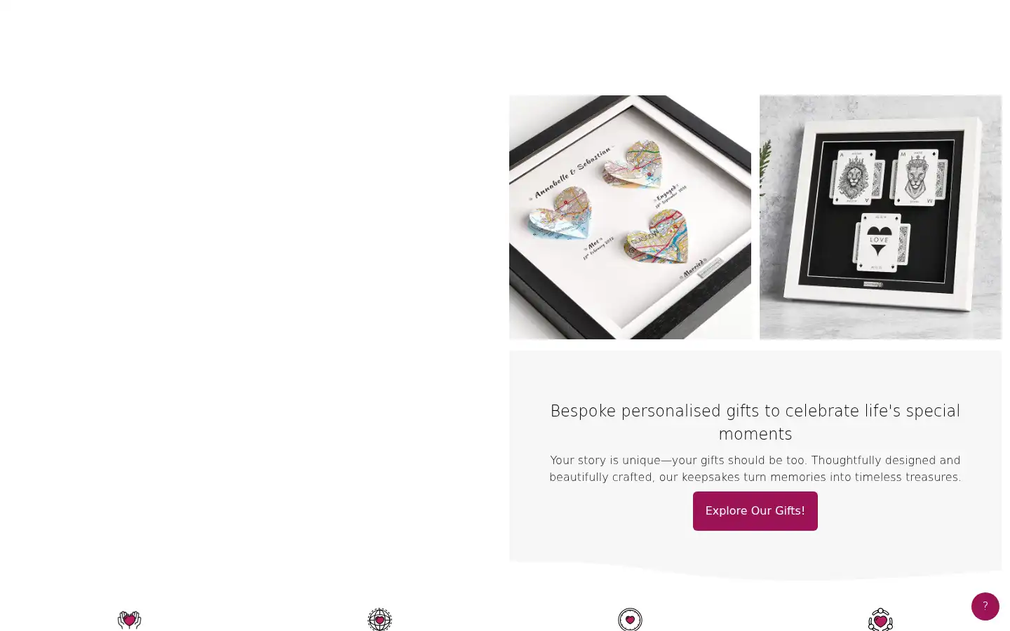 Screenshot of agiftofhappiness.com