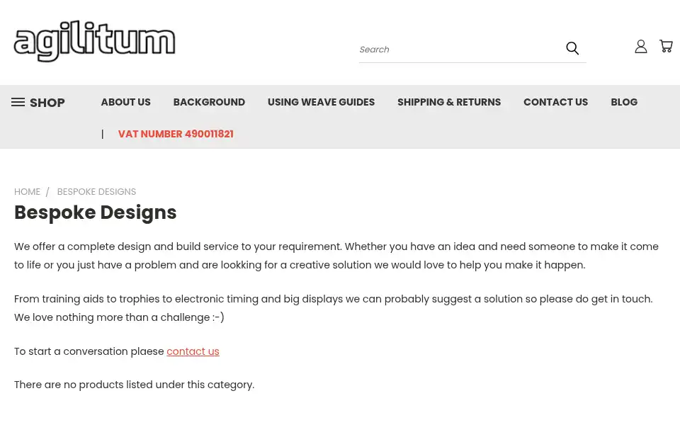 Screenshot of agilitum.co.uk