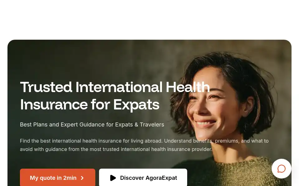 Screenshot of agoraexpat.com