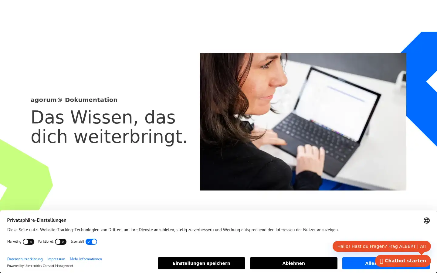 Screenshot of agorum.com
