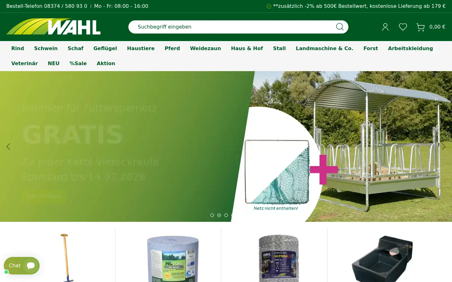 Screenshot of agrar-fachversand.com