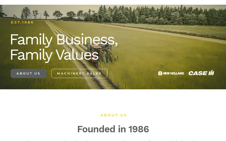 Screenshot of agricar.co.uk