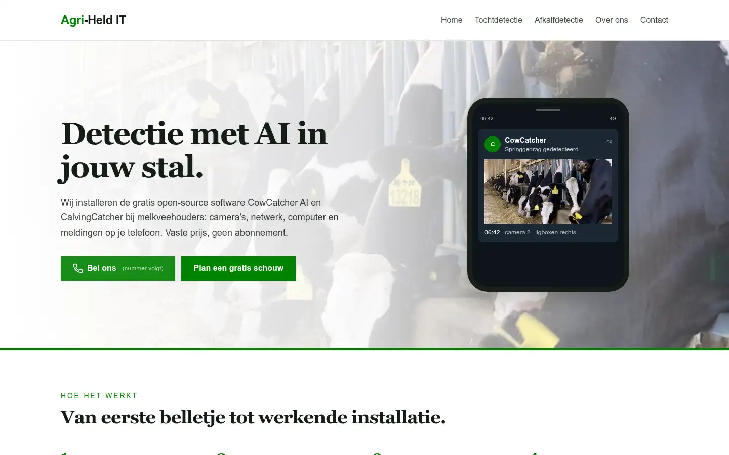 Screenshot of agriheld.nl
