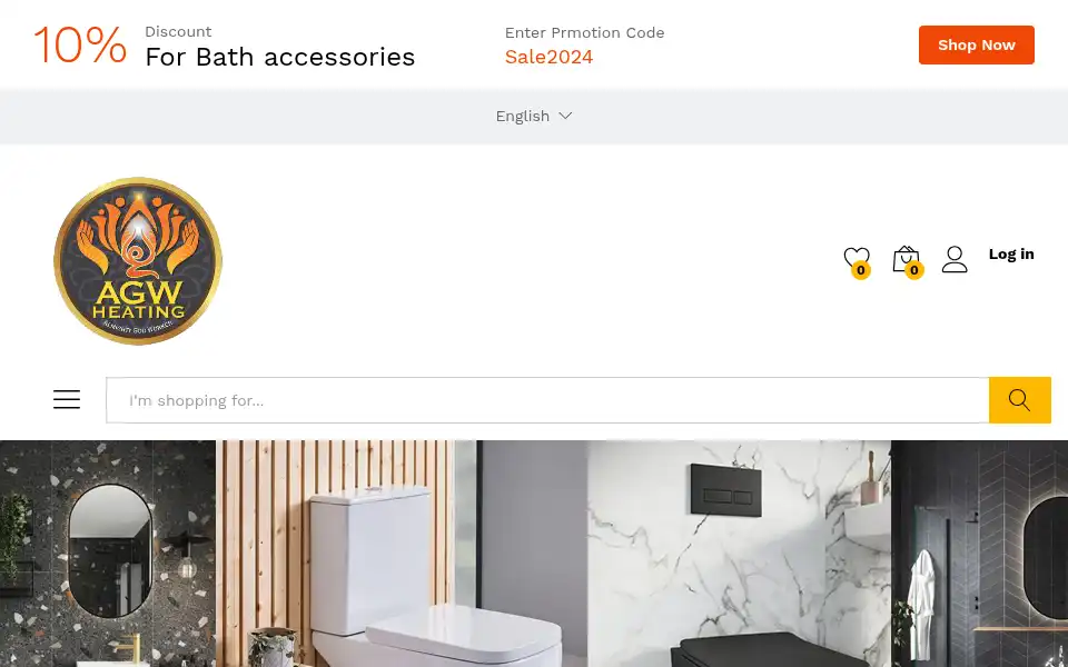 Screenshot of agwheating.co.uk