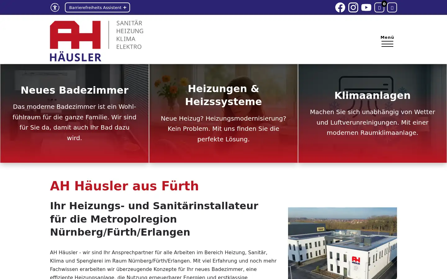 Screenshot of ah-haeusler.de