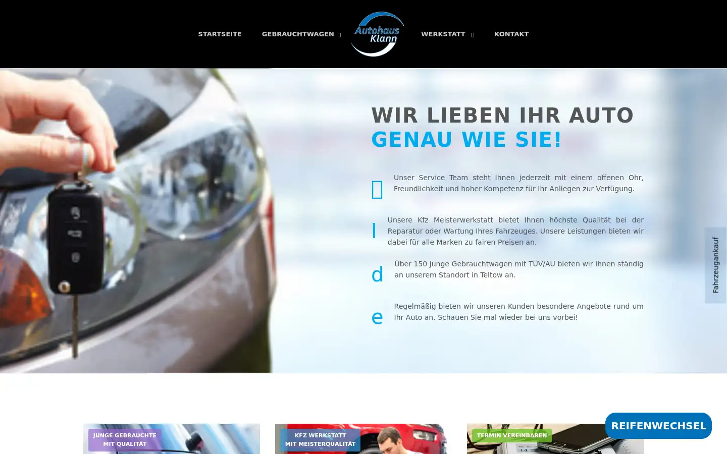 Screenshot of ah-klann.de