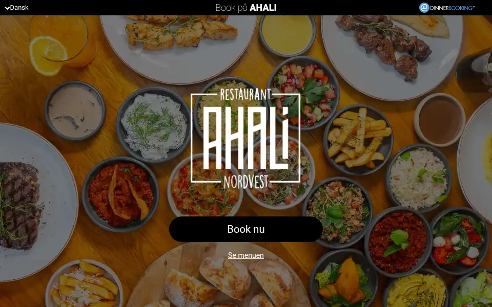 Screenshot of ahali.dk