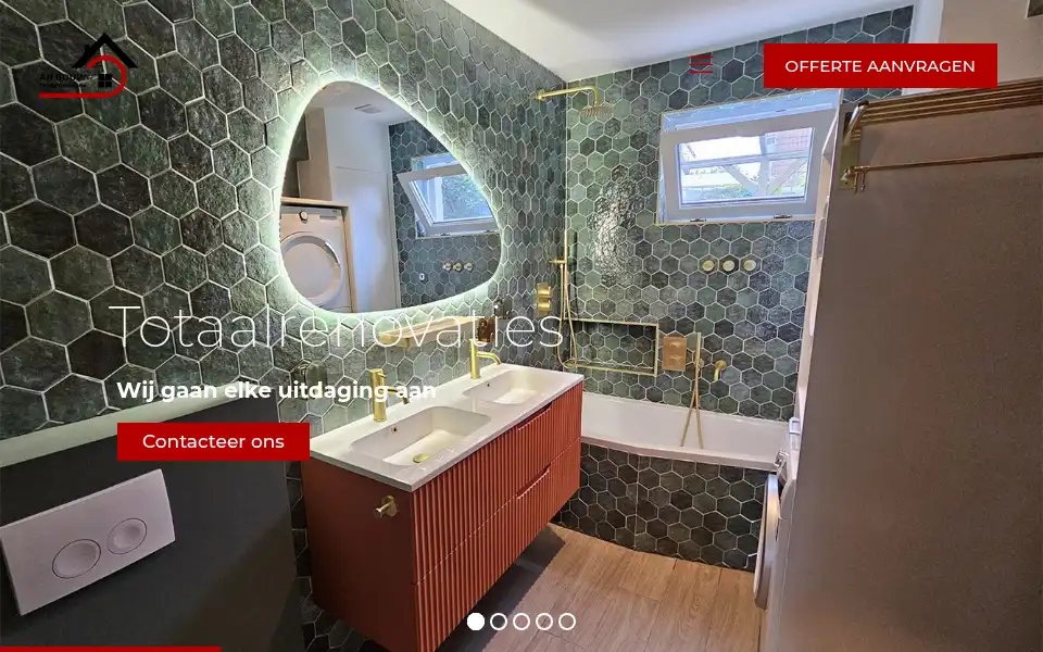Screenshot of ahbouw.be