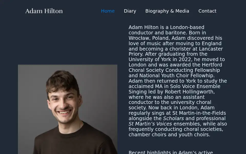Screenshot of ahilton.com