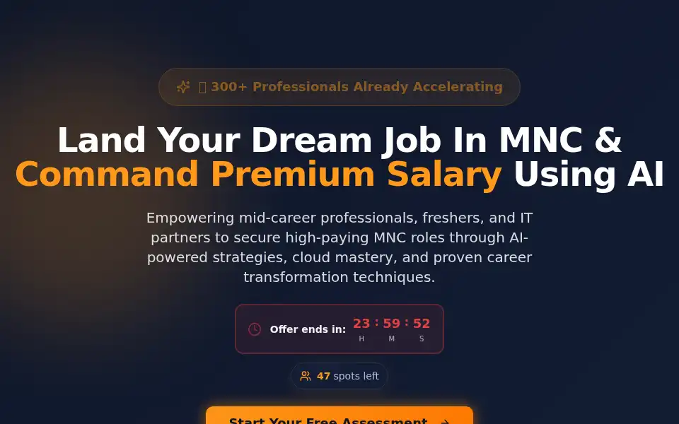 Screenshot of ai-cloudexpert.com