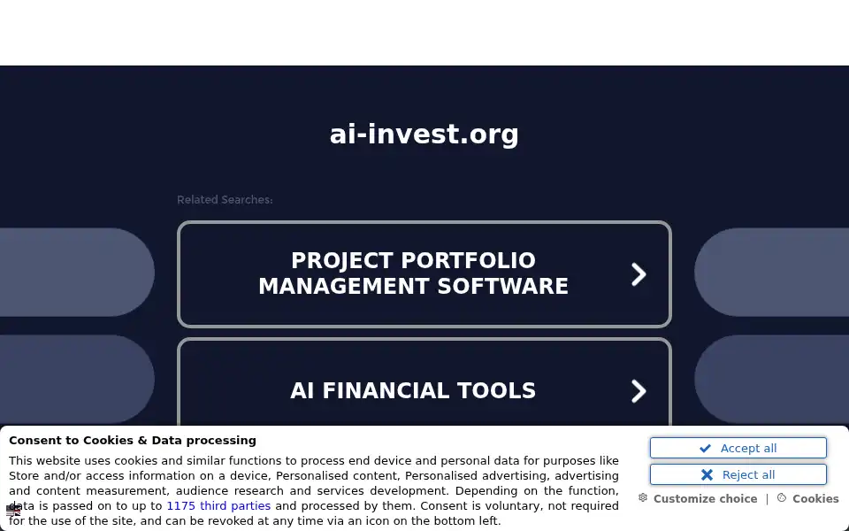 Screenshot of ai-invest.org
