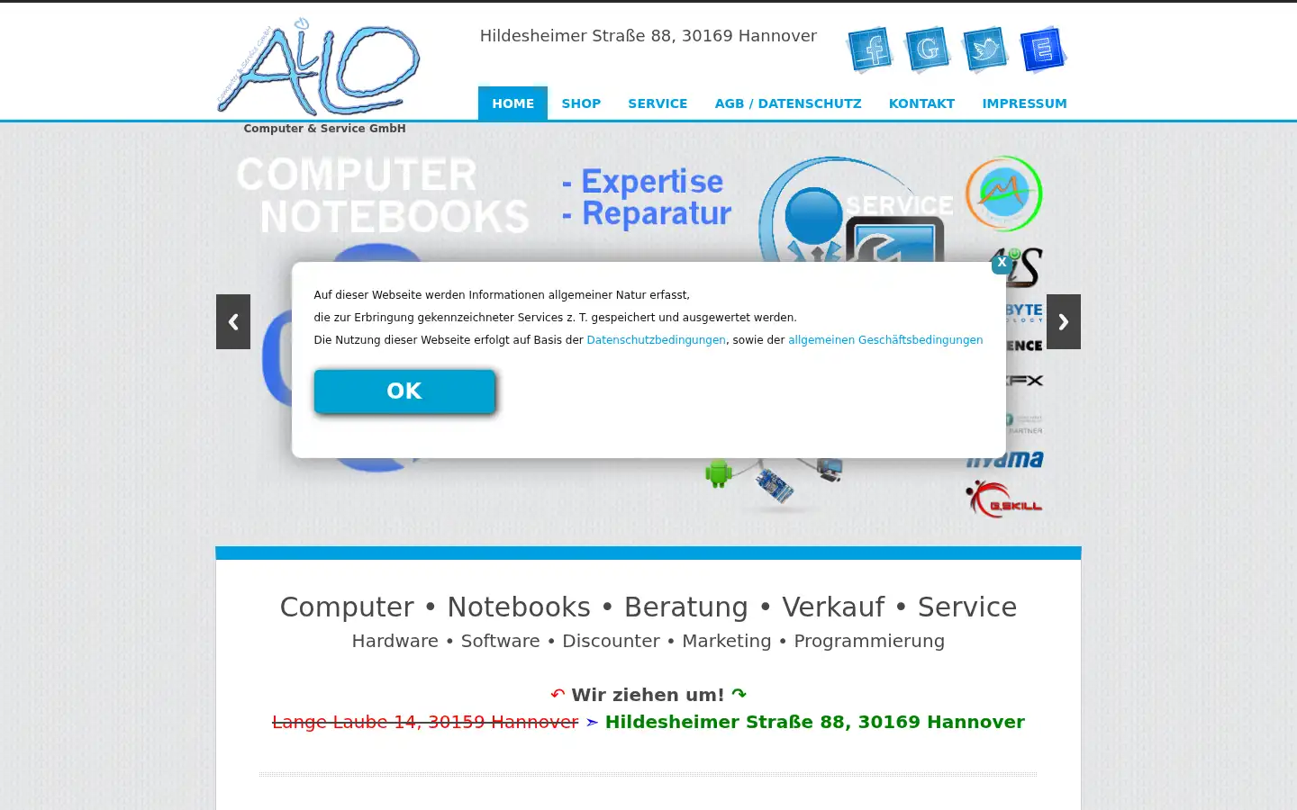 Screenshot of ai-lo.de