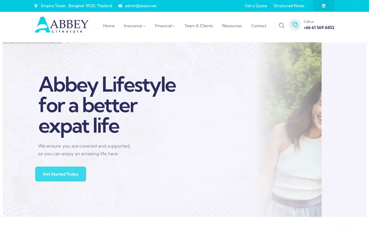 Screenshot of aiasia.net