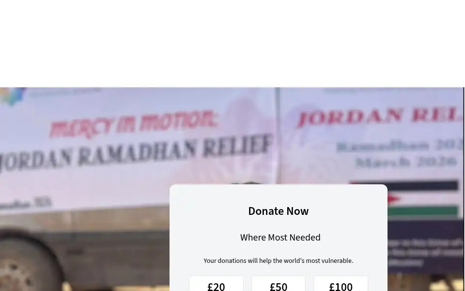Screenshot of aid4ummah.org
