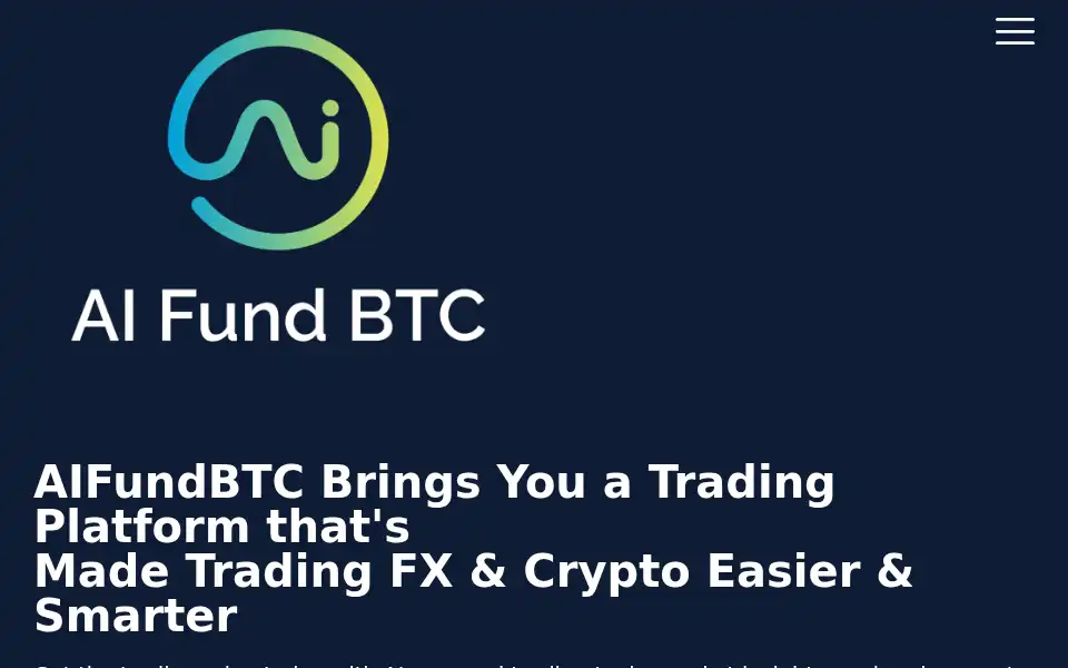 Screenshot of aifundbtc.com
