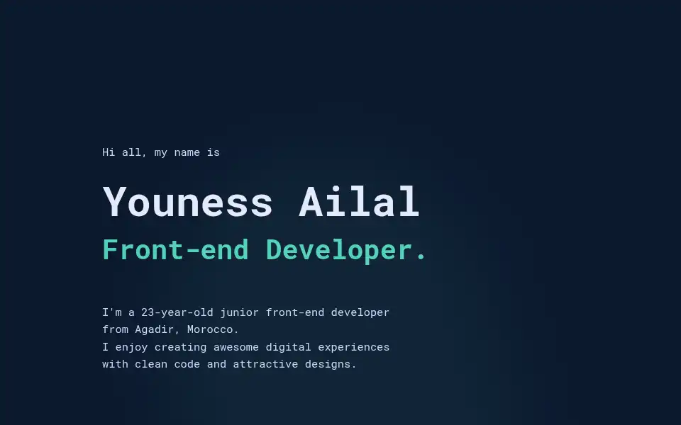 Screenshot of ailal.dev