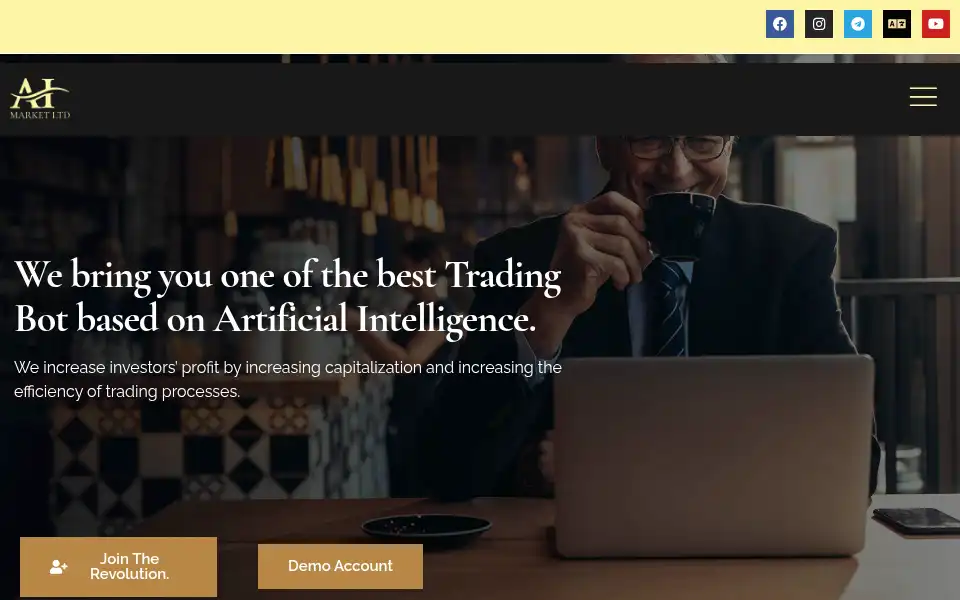 Screenshot of aimarketltd.com
