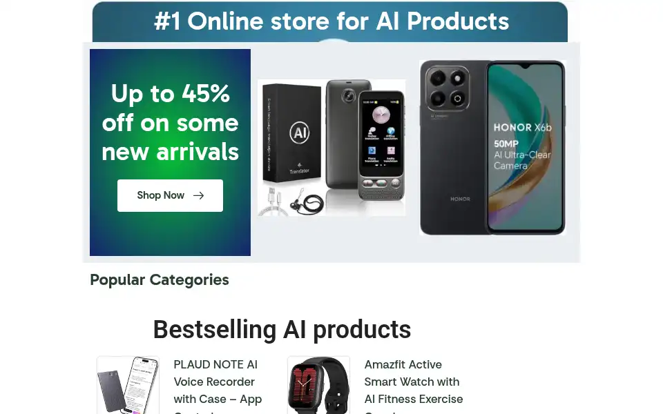 Screenshot of aimartz.com