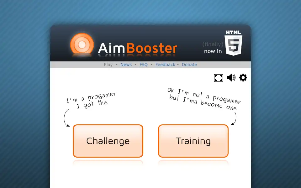 Screenshot of aimbooster.com