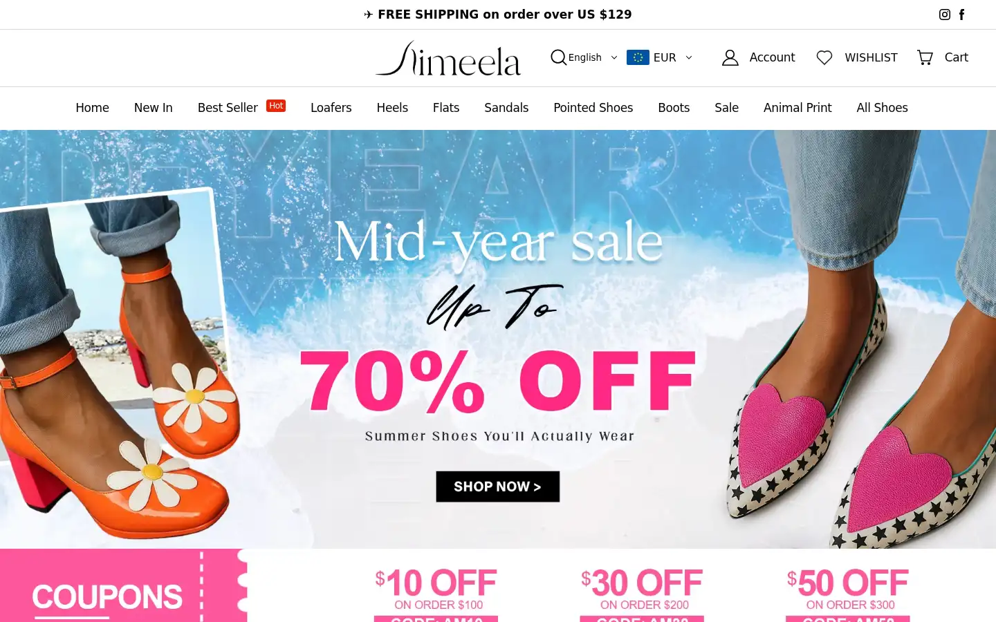 Screenshot of aimeela.com