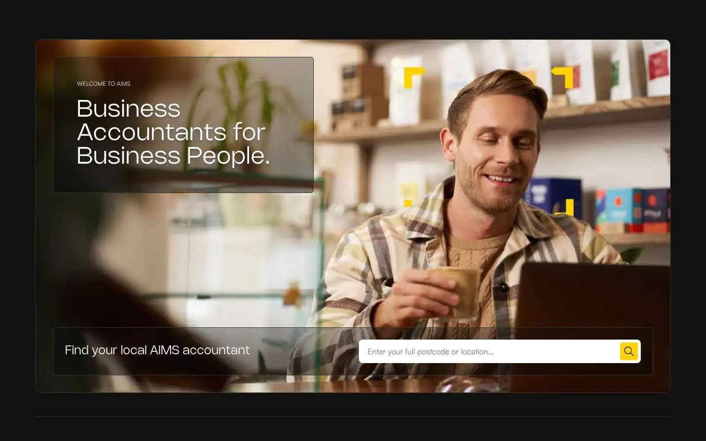 Screenshot of aims.co.uk