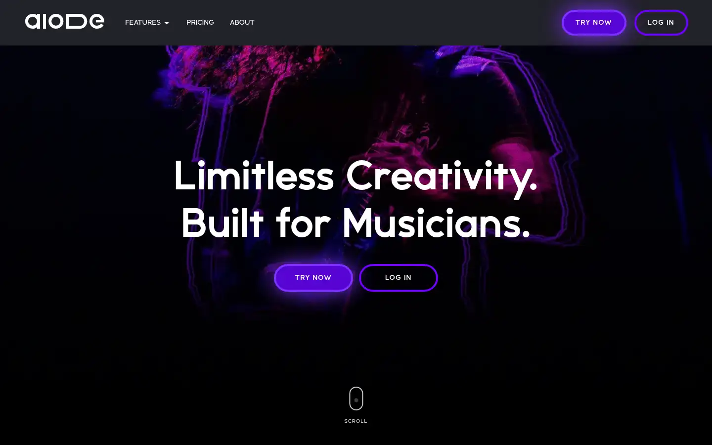 Screenshot of aiode.com