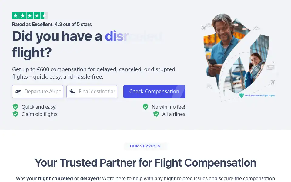 Screenshot of aioflight.com