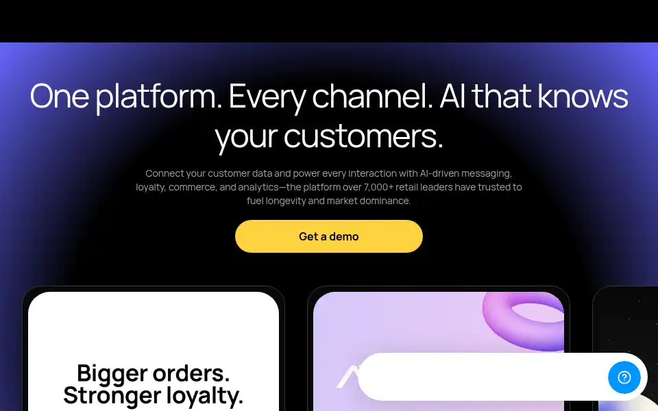 Screenshot of aiq.com