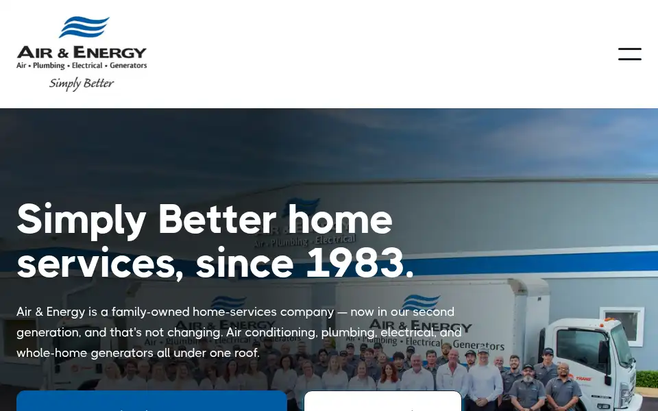 Screenshot of airandenergy.biz