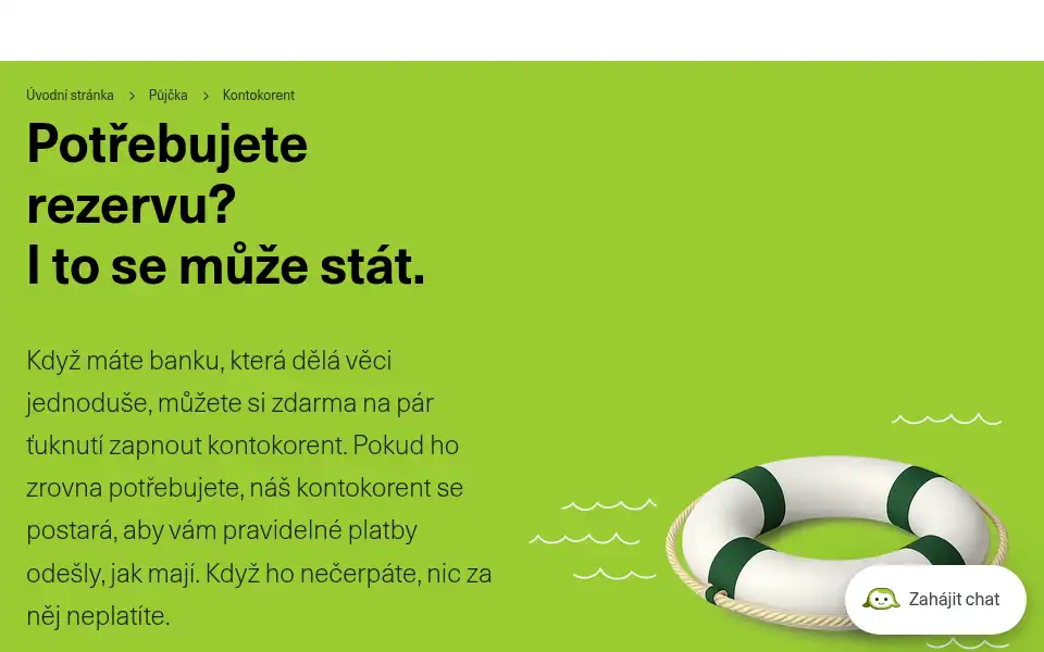 Screenshot of airbank.cz