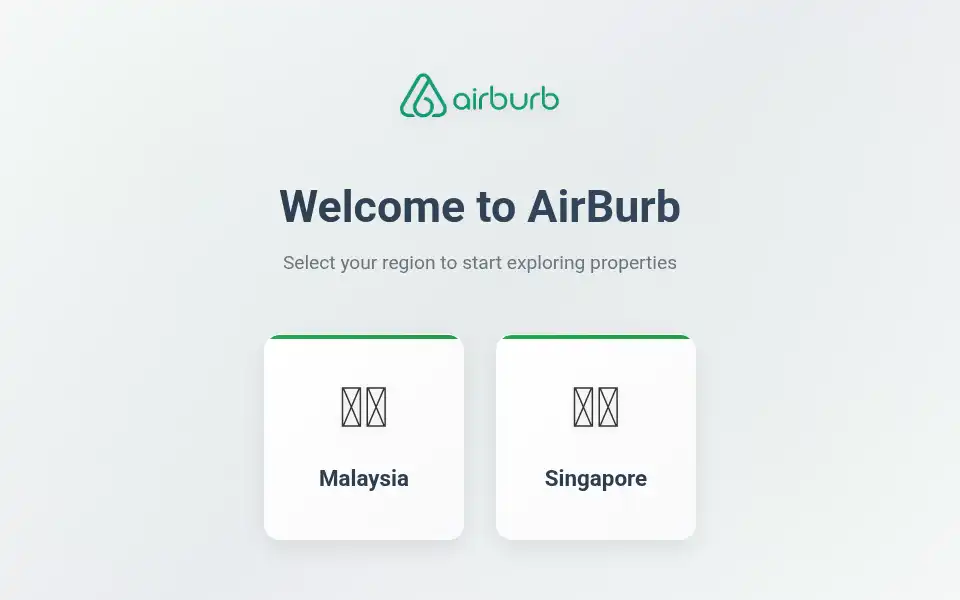 Screenshot of airburb.com