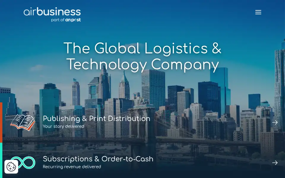 Screenshot of airbusiness.com