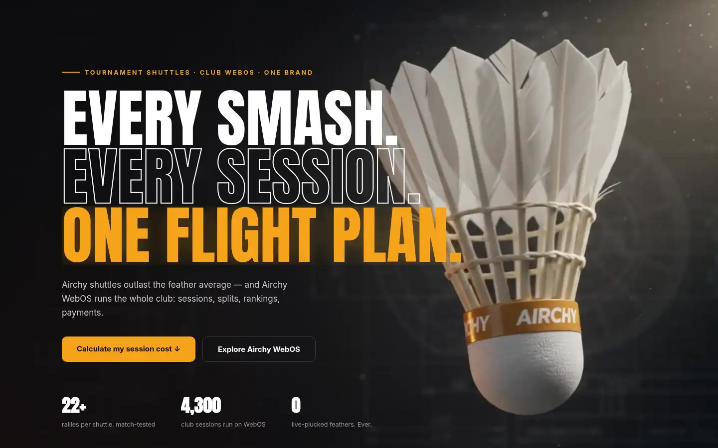Screenshot of airchy.com