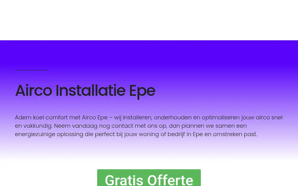 Screenshot of aircoepe.com