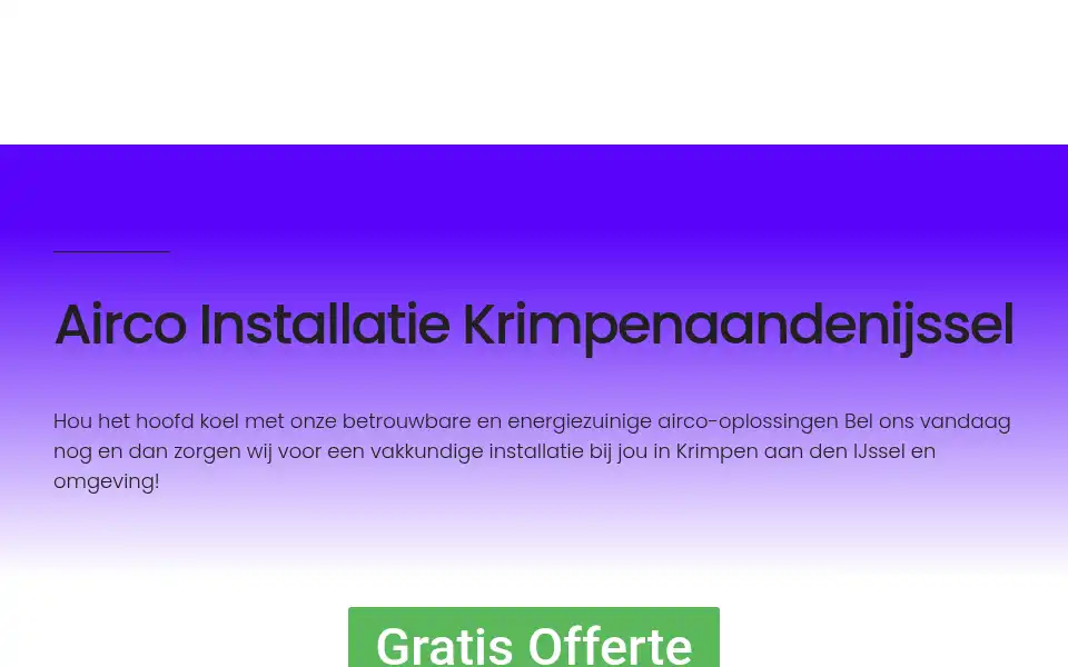 Screenshot of aircokrimpenaandenijssel.com