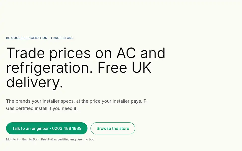 Screenshot of airconultra.co.uk