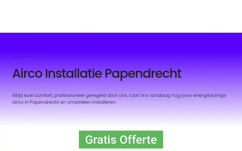 Screenshot of aircopapendrecht.com