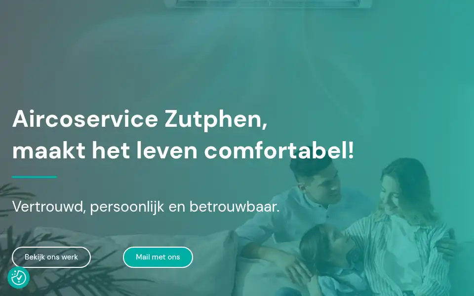 Screenshot of aircoservicezutphen.nl