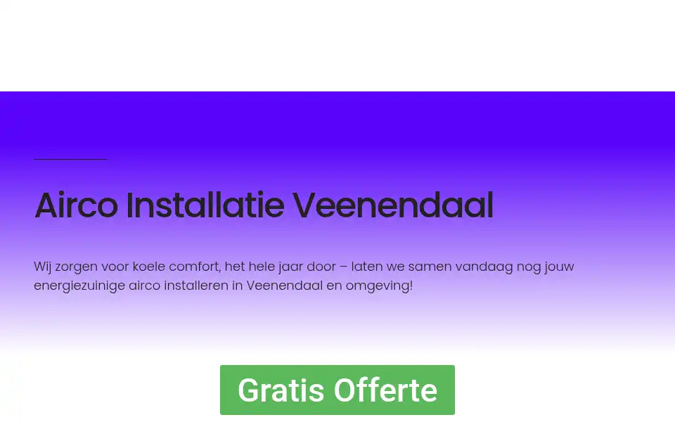 Screenshot of aircoveenendaal.com