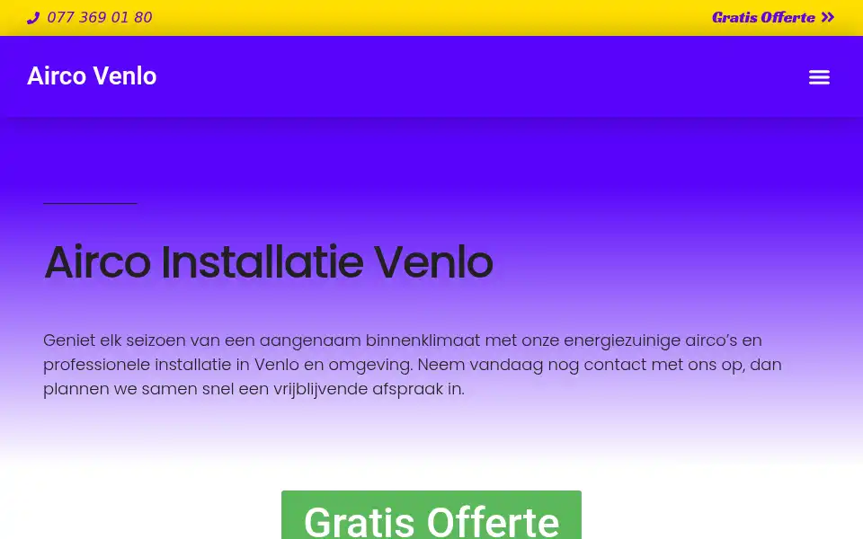 Screenshot of aircovenlo.net