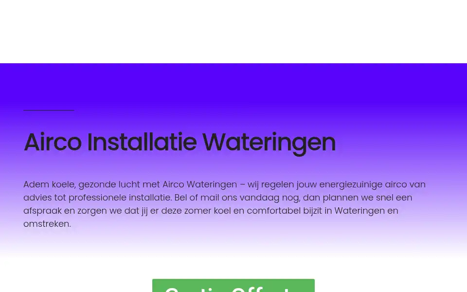 Screenshot of aircowateringen.com